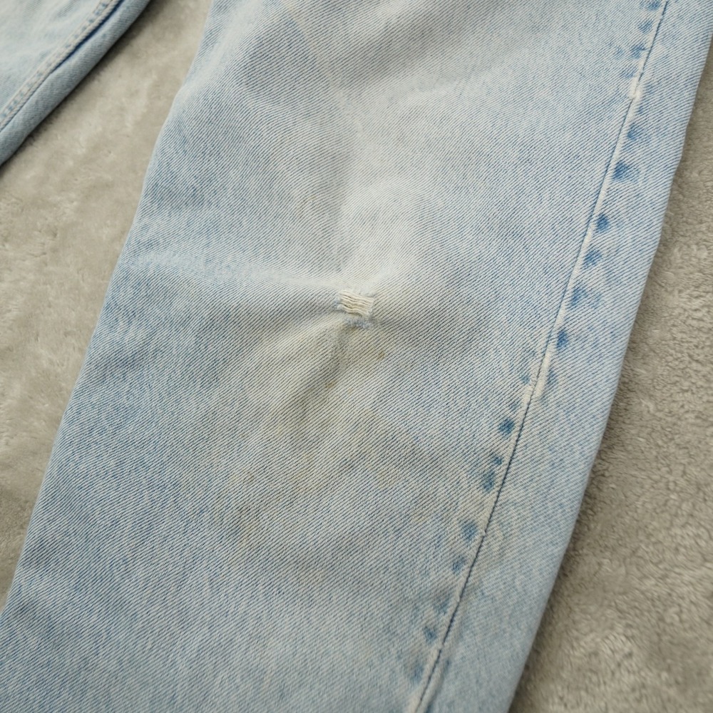 Levi's 550 Vtg 1985 Orange Tab Jeans Mens 34x30 (32x28.5) Made in USA Distressed - Picture 4 of 11